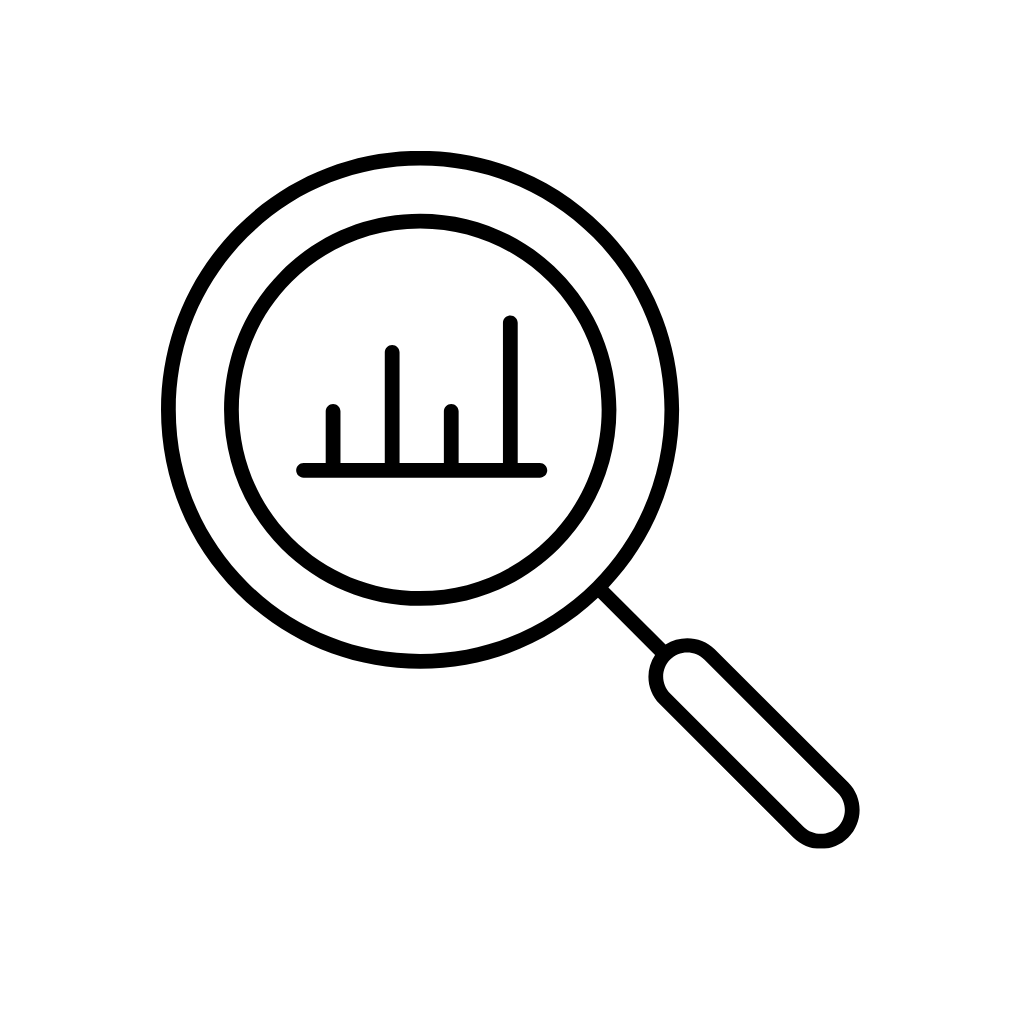 VK DATA icon magnifier