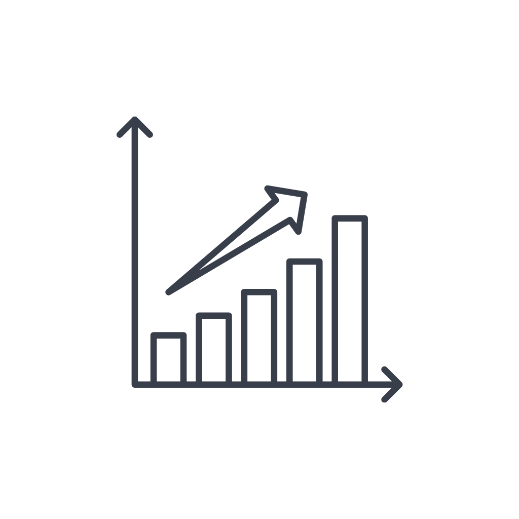 VK DATA icon graph