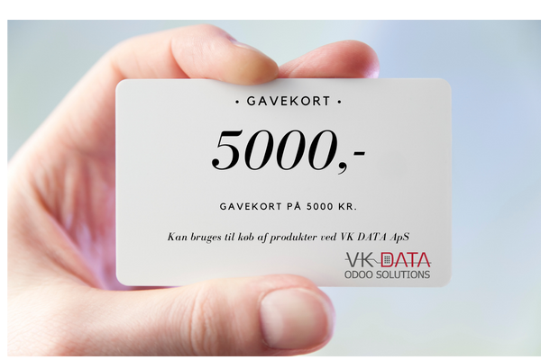 Gift card for VK DATA